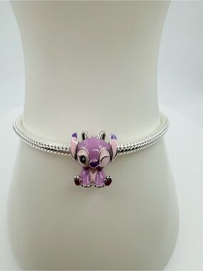 Pandora Disney Stitch Angel Pink Charm